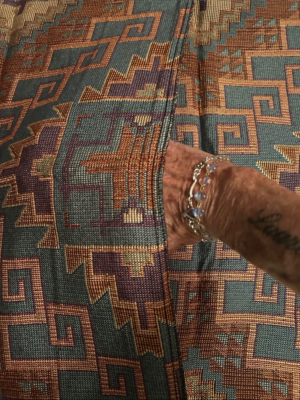 Aztec Designed Sham - Picture 7 of 9